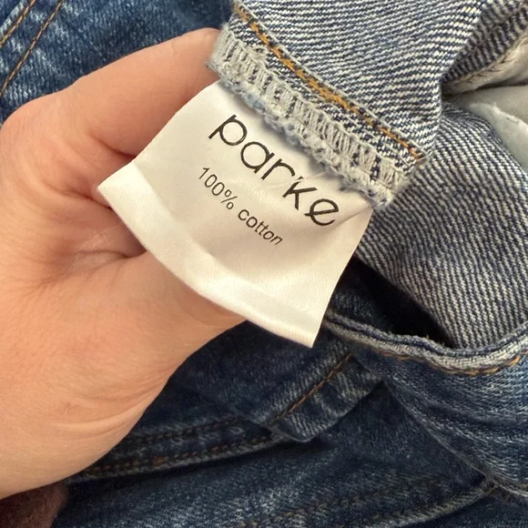 Parke The Horseshoe Jeans in Medium Wash - Picture 10 of 11